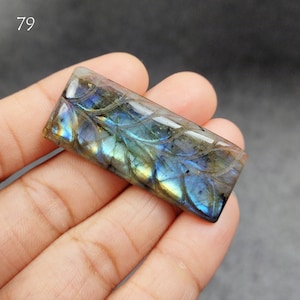 Naturlig labradorit snidad cabochon, handsnidad labradoritkristallblandning former lösa ädelstenshytter, trådlindningssten, cabochoner 79