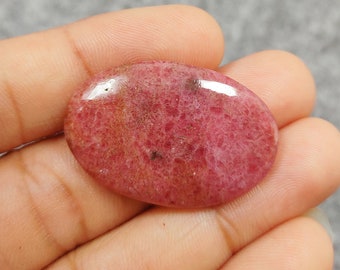 Natural Rhodonite Cabochon, Rhodonite Crystal Polished, bulk Rhodonite , real Rhodonite, Pink Cabochon, For Jewelry Making Craft