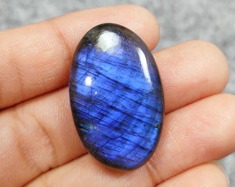 Oval Labradorite Cabochon Gemstones - Natural Labradorite Gemstone Cabochon in Only Oval Shapes Mix Sizes for Jewelry Making