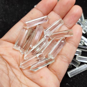 1 Pcs Natural Clear Crystal Quartz Pencil Point, Tower Pencil,Wand Healing Crystal Wholesale, Gemstone Towers, Jewelry Making Crystal, Gift