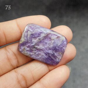 Purple Charoite Gemstone, Natural Russian Charoite Cabochon, Charoite Cabochon, Charoite For Making Jewelry, Gift For Her