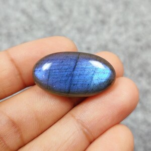 Real Labradorite Loose Cabochon Crystal/ Healing Labradorite Cabs / Labradorite Oval Cabochon/ Blue Loose Gemstone