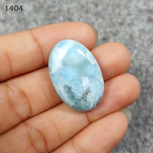 Larimar Cabochon, Wholesale Larimar, Oval Shape Natural Larimar Designer Larimar Loose Fine quality, Jewelry Making Gemstones