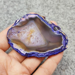 Agate Slice Coaster, Agate Slice Candle & Drink Coaster, Candle Coaster, Drink Coaster, Home Gift, Coffee Table Decor, Crystal Coaster, Gift