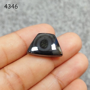 Natural Black Malachite Cabochon Loose Gemstone, Rare Malachite in Wholesale Price, One Side Hand Polished Malachite, Jewelry Making Cabs