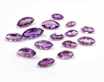 Lot De Pierres Précieuses Rondes En Améthyste Africaine Naturelle - Diamètre 2,5mm