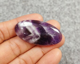 Chevron Amethyst Edelstein Cabochon, Natürlicher Chevron Amethyst Edelstein Cabochon, Schmuckherstellung und Bastelbedarf, DIY, handgemachter Schmuck