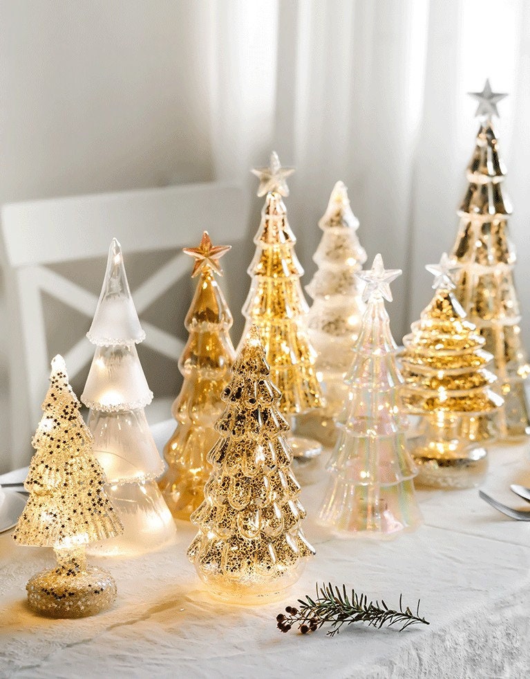 DIY GLAM BLING WRAP Cone Christmas Trees - Festive Friday Holiday  Decorating Collab #2 