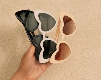 White Heart Sunglasses, Hen Party Sunglasses