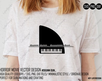 Shark Fin Piano, Creative Jaws Music Svg, Png Design for Halloween-Horror Movie Vector Design for Crafting ,Jaws Quote, Shirt,Wall Art,Print