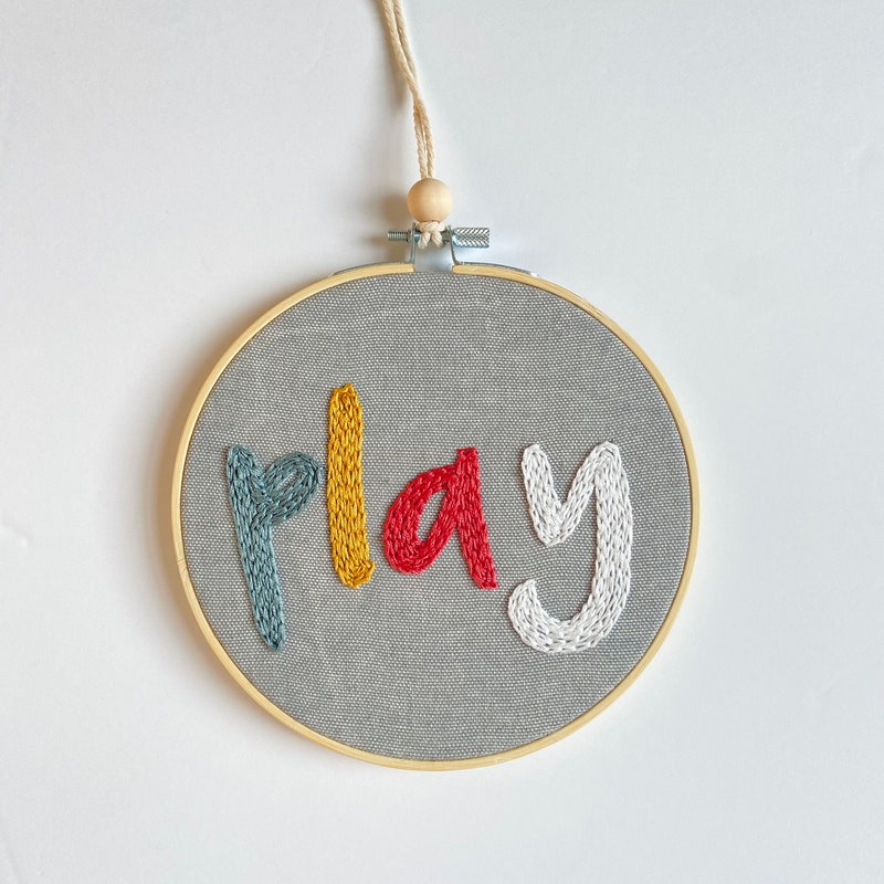 Play Wall Sign - Etsy