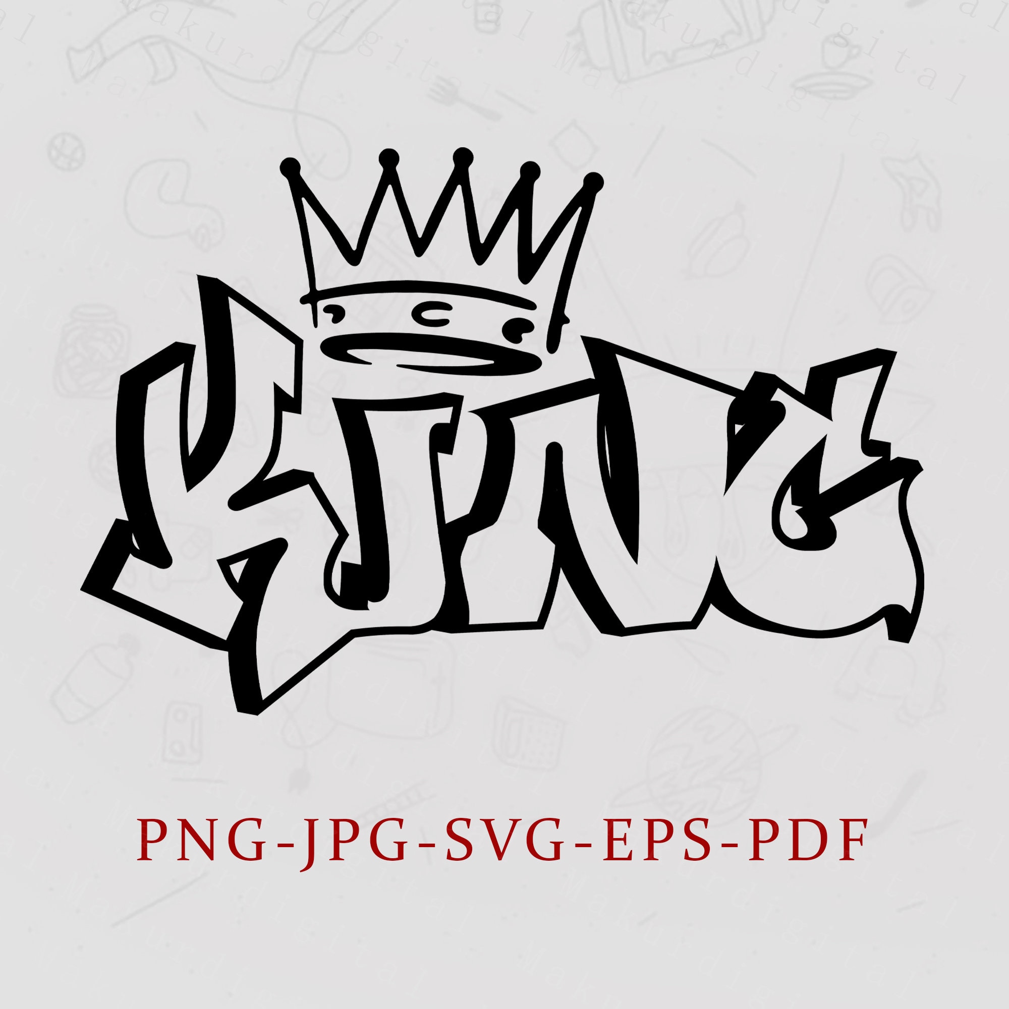 King Dice  Cartoon styles, Graffiti drawing, King tattoos