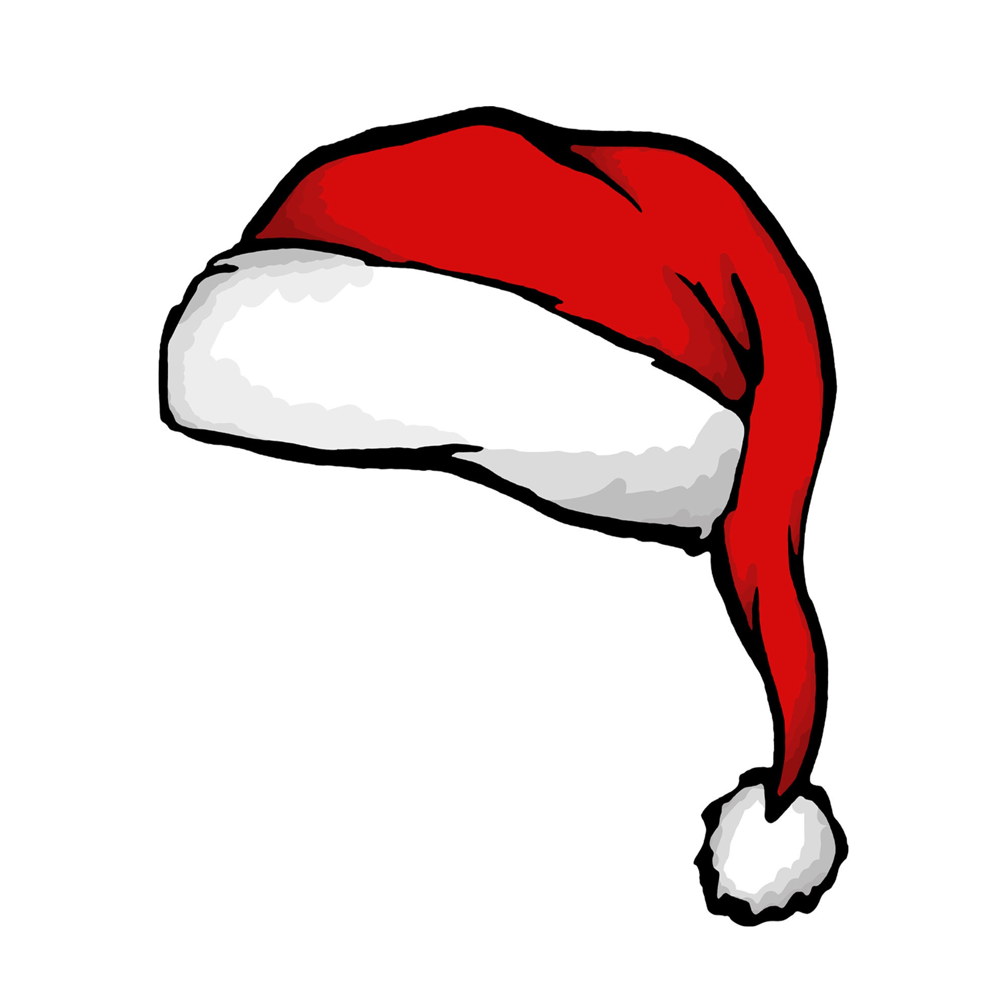 Santa Hat Santa Hat Png Digital Christmas Hat Png Download - Etsy Canada