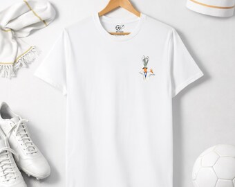 Cristiano Ronaldo Real Madrid T Shirt, Champions League Winner Tee, Ronaldo UCL Trophy Artwork, Football Illustration Shirt