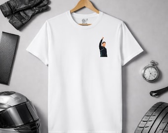 George Russell Mercedes AMG T Shirt, Mercedes Formula Racing Tee, George Russell Illustration Shirt, Motorsport Fan Top