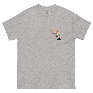 Alan Shearer Newcastle T Shirt, Newcastle United Football Tee, Alan Shearer Illustration Shirt, NUFC Fan Top