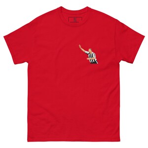 Alan Shearer Newcastle T Shirt, Newcastle United Football Tee, Alan Shearer Illustration Shirt, NUFC Fan Top