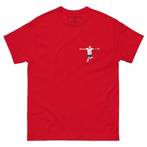 Christian Pulisic USA T Shirt, USA World Cup 2026 Tee, Pulisic Illustration Shirt, US Soccer Fan Top