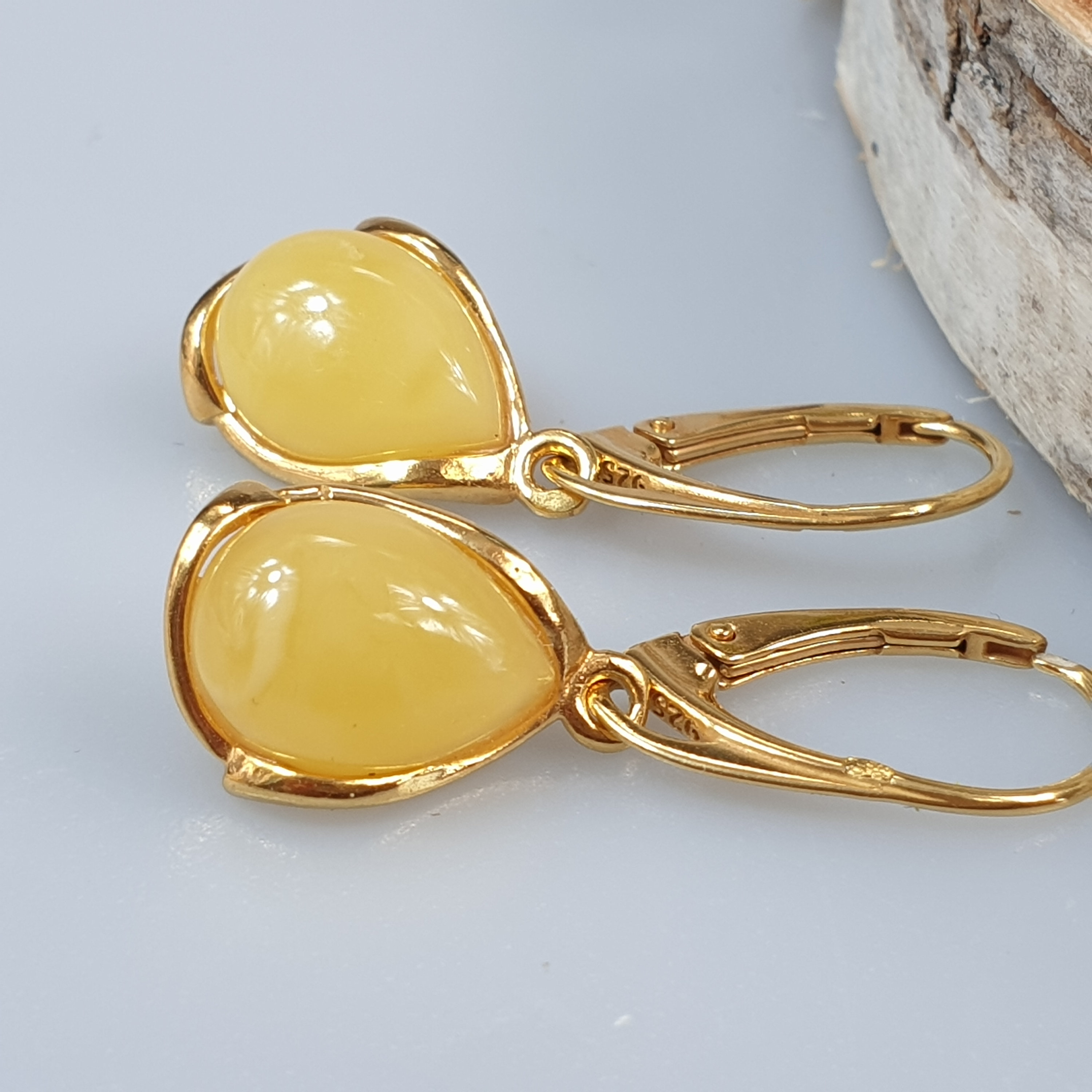 Butterscotch amber earrings best sale