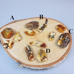Pietre d&#39;ambra sciolte, pietre preziose d&#39;ambra baltica per l&#39;artigianato, perle d&#39;ambra, pietre d&#39;ambra grezze, materiali per l&#39;artigianato, pietre preziose vere