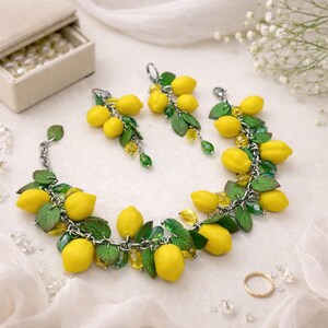 Regalo Donna Originale | Gioielli A Forma Di Limone | Portafortuna Per Signore | Idea Regalo Unica