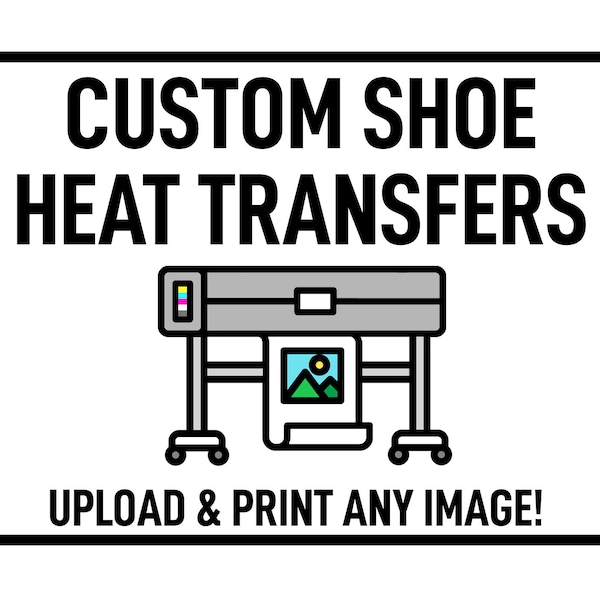 Téléchargez et créez une image personnalisée autocollant transfert de chaleur autocollants en vinyle HTV autocollants thermocollants pour la personnalisation de chaussures * qualité supérieure * livraison gratuite au Royaume-Uni