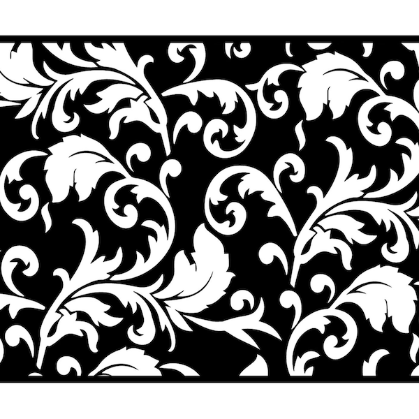 Baroque Pattern Vinyl Painting Shoe Sneaker Stencils Decals Airbrush Engraving *Premium Quality* FREE UK SHIPPING!