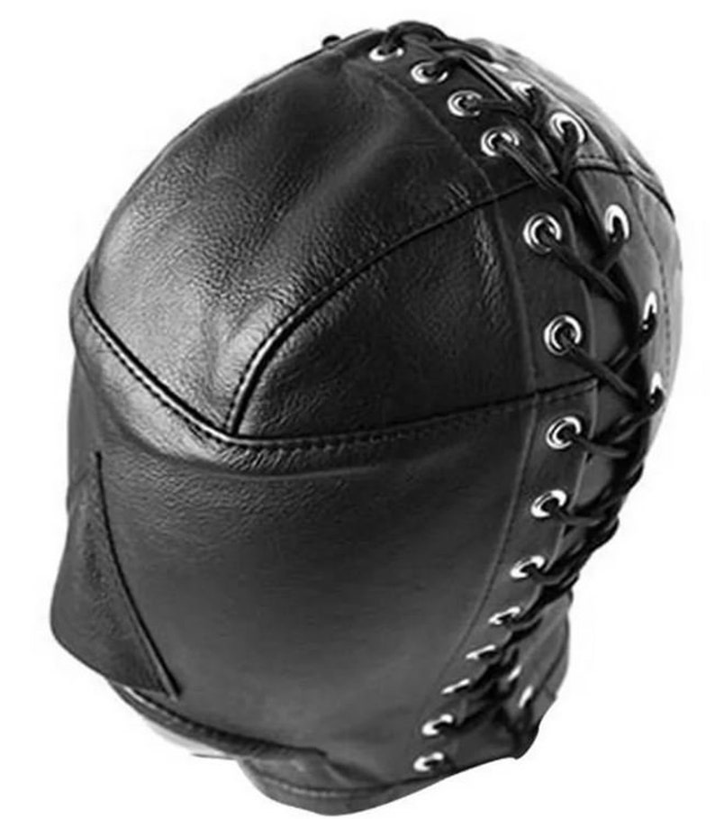 Sexy Hood Mask Hood Open Mouth Open Nose Lockable Mouth Gag - Etsy