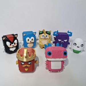 Sprite-Figur, neue Staffel 4 | 10 cm große, 3D-gedruckte Gaming-Deko | Einzigartiges Deko-Element fürs Gamerzimmer