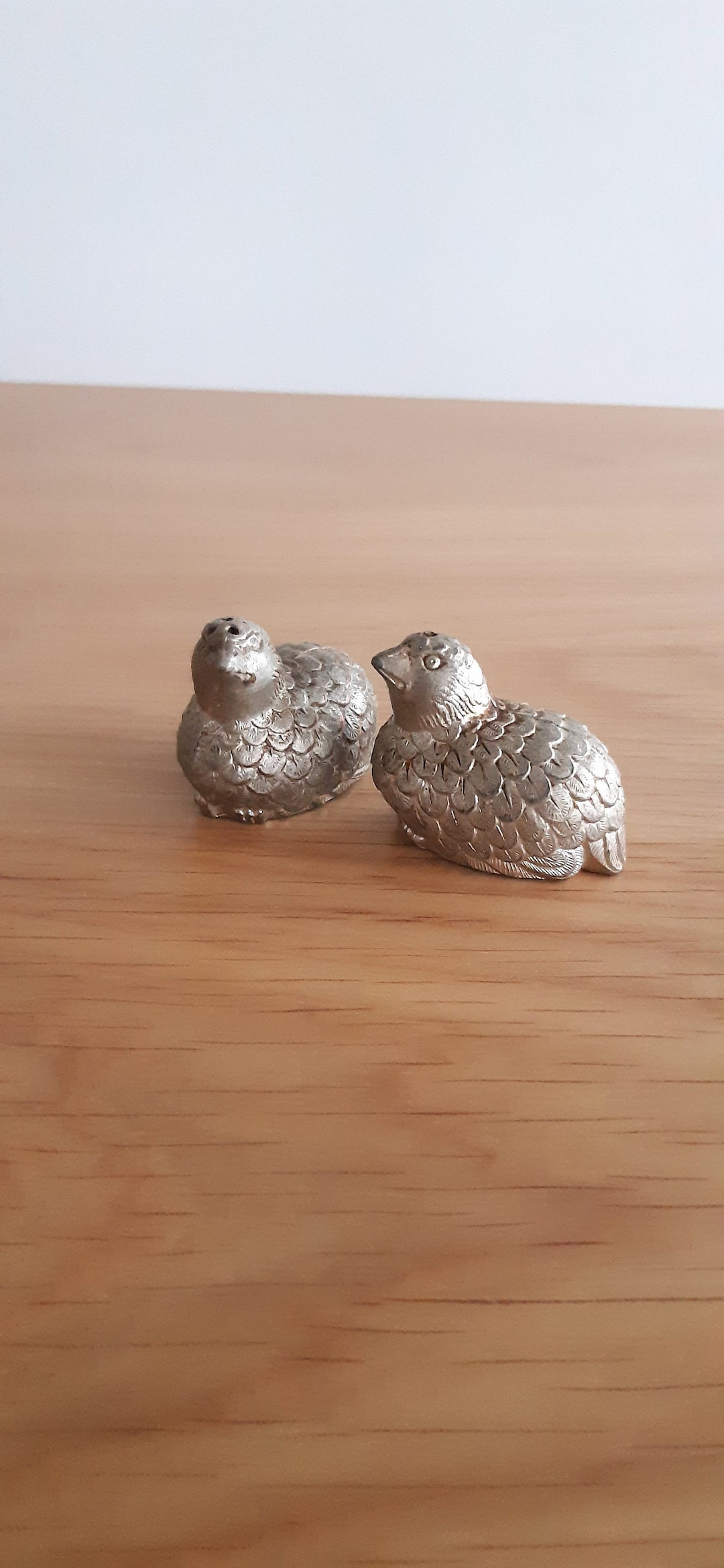 Vintage Quail Salt and Pepper Shakers Etsy