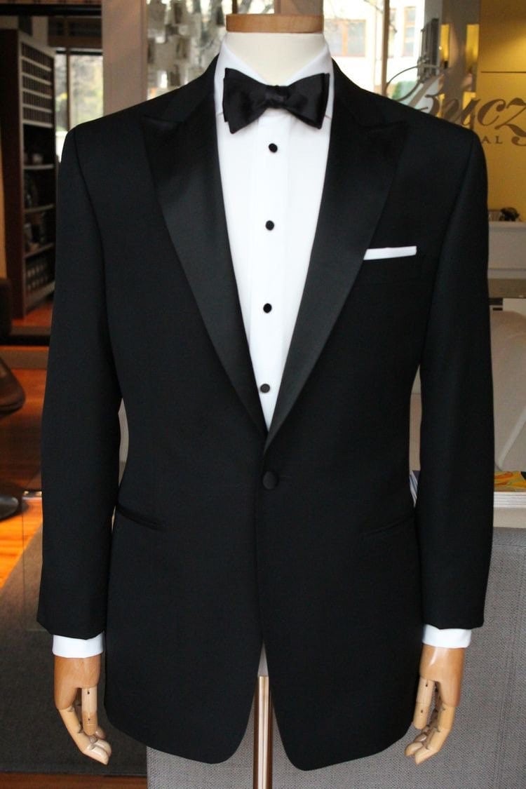 Black Tuxedo Jacket With Trouser - Etsy