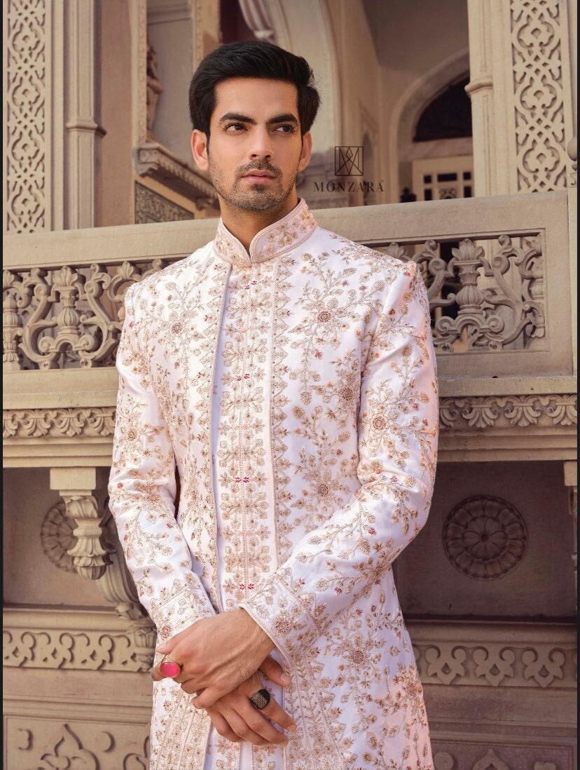 Simple sherwani hotsell for mens
