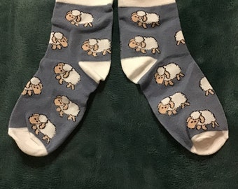Novelty Sheep socks, Sheep Accessories, Sheep  Socks, ladies sheep Socks, Cute sheep Socks, Novelty Gift,  Novelty accessories