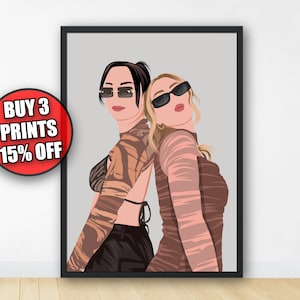 Faceless Portrait Print, Personalised Faceless Portrait, Portrait from Photo, Photo Illustration, Girlfriend Gift, Boyfriend Gift