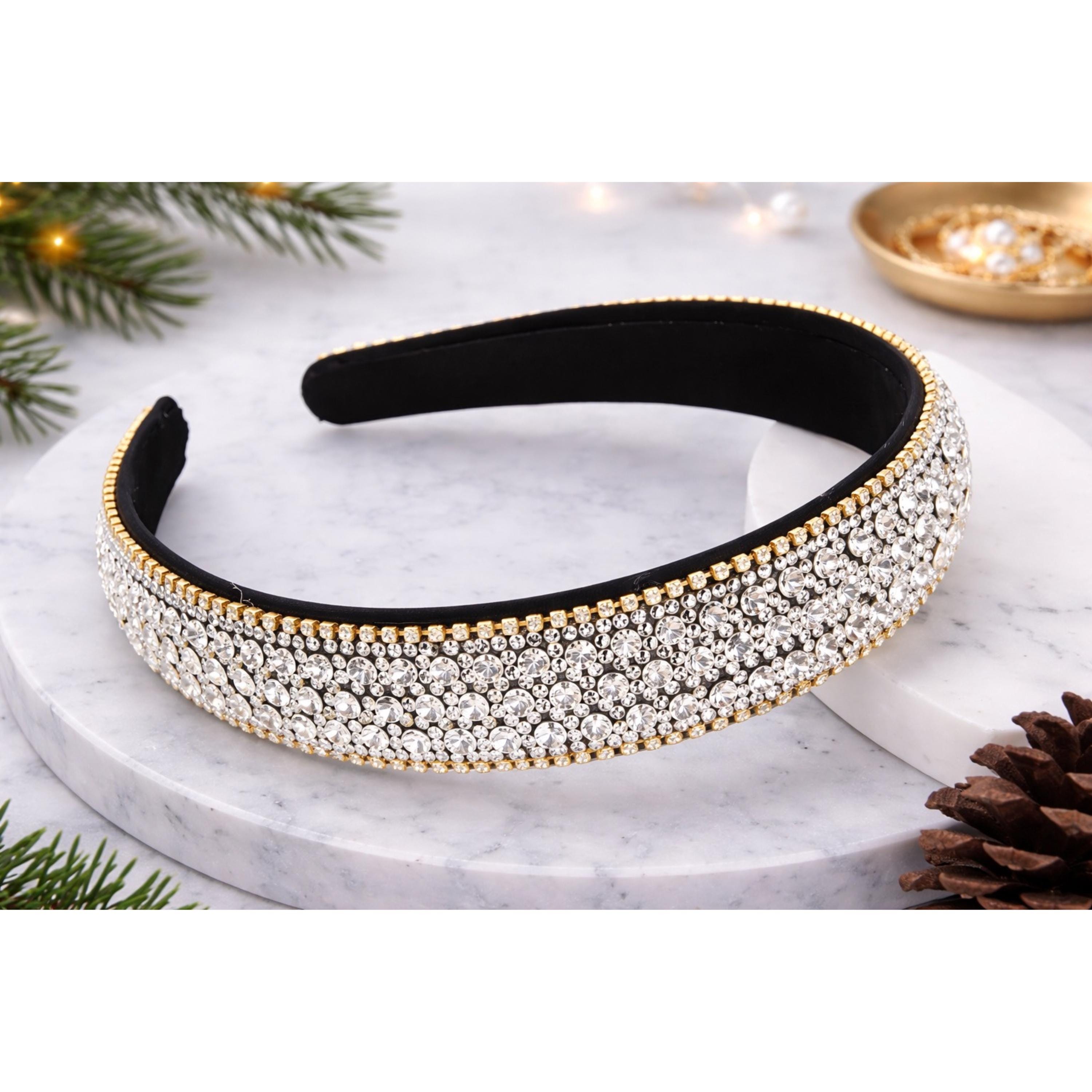 Luxury Gold Headband - Etsy UK