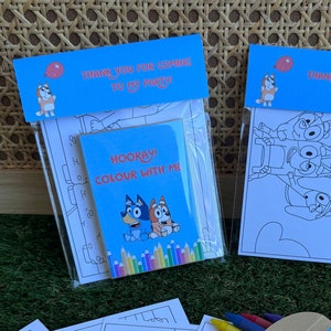 Activity Pack - Personalised Colouring Pack / Party Favour