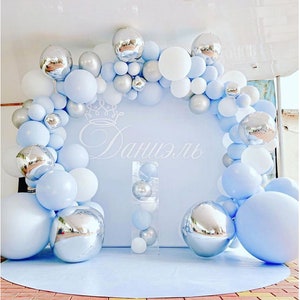 Regenblauer BallonBogen Bausatz