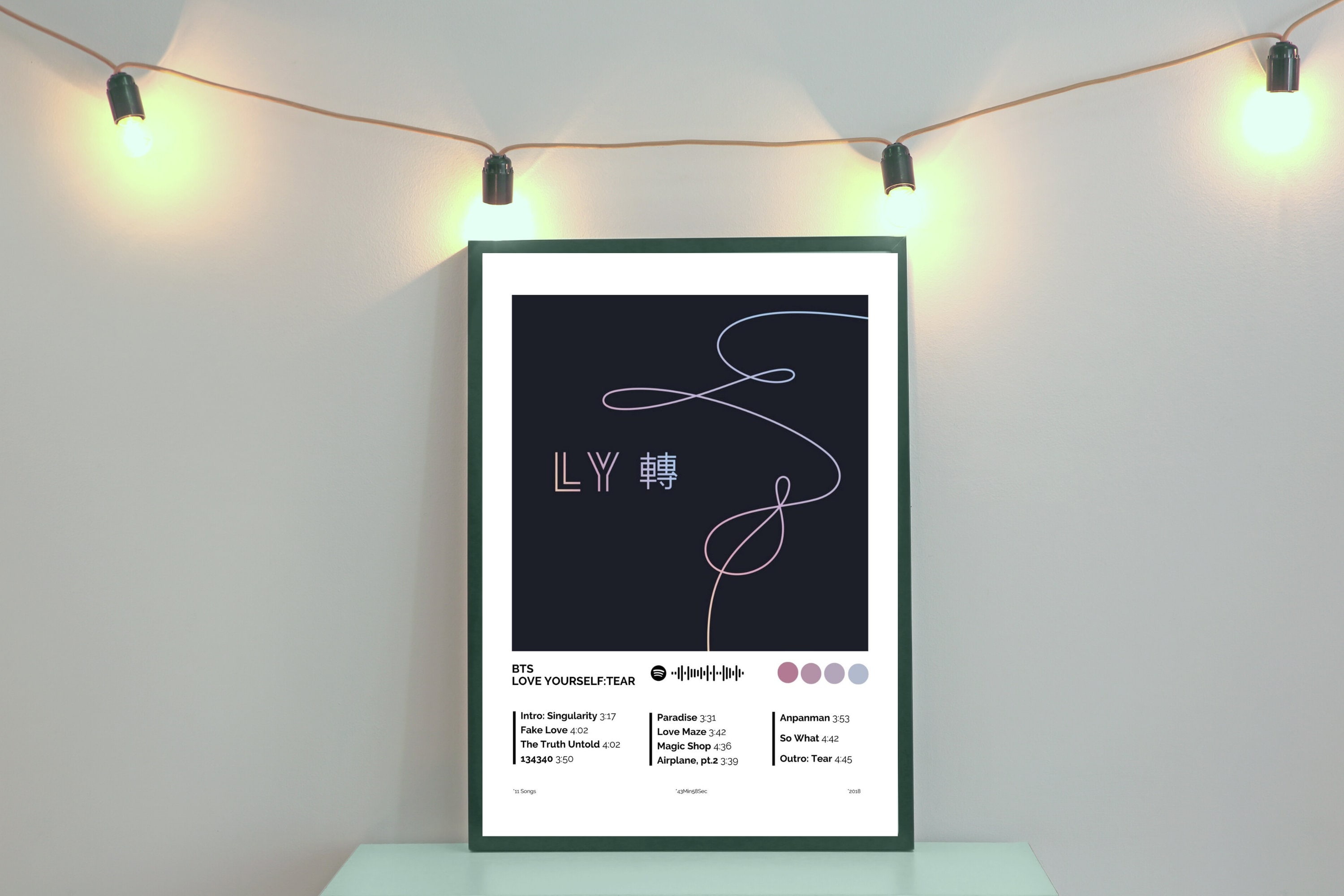 BTS Love Yourself: Tear Tracklist Poster (digital Download) - Etsy