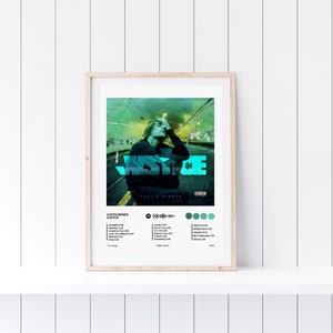 Justin Bieber Justice Album Tracklist Poster - Justice Music Print Wall Art - Belieber Merch - JB Poster Stay - Yummy Poster