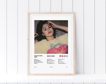 Póster del álbum raro de Selena Gomez y lista de canciones (descarga digital)
