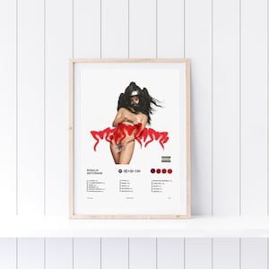 Rosalia Motomami Album Poster - Album Cover Poster - Room Decor - Music Decor - Music Gifts - Rosalía Albums