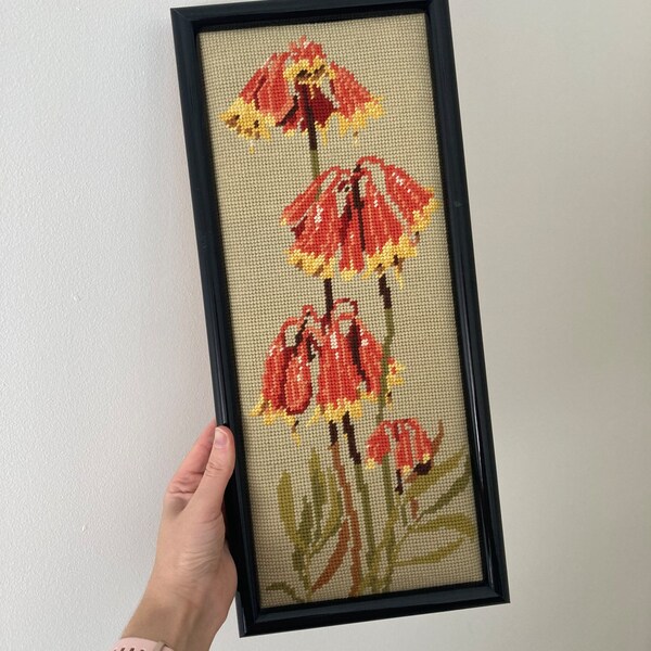 Needlepoint Wall Art Etsy