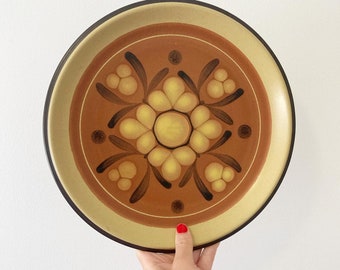 Vintage Retro Mid Century ‘Noritake Folkstone’ Safari Patterned Stoneware Plate | Made in Japan | Unique Gift Idea