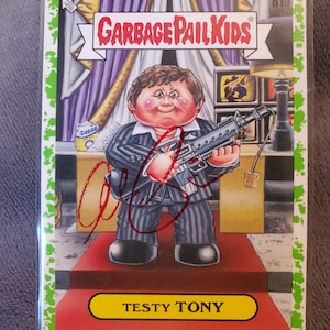 Al Pacino Authentic Hand Signed 2020 Garbage Pal Kids Trading Card Autographed Scarface Movie Star Legend Godfather Heat Gucci Irishman
