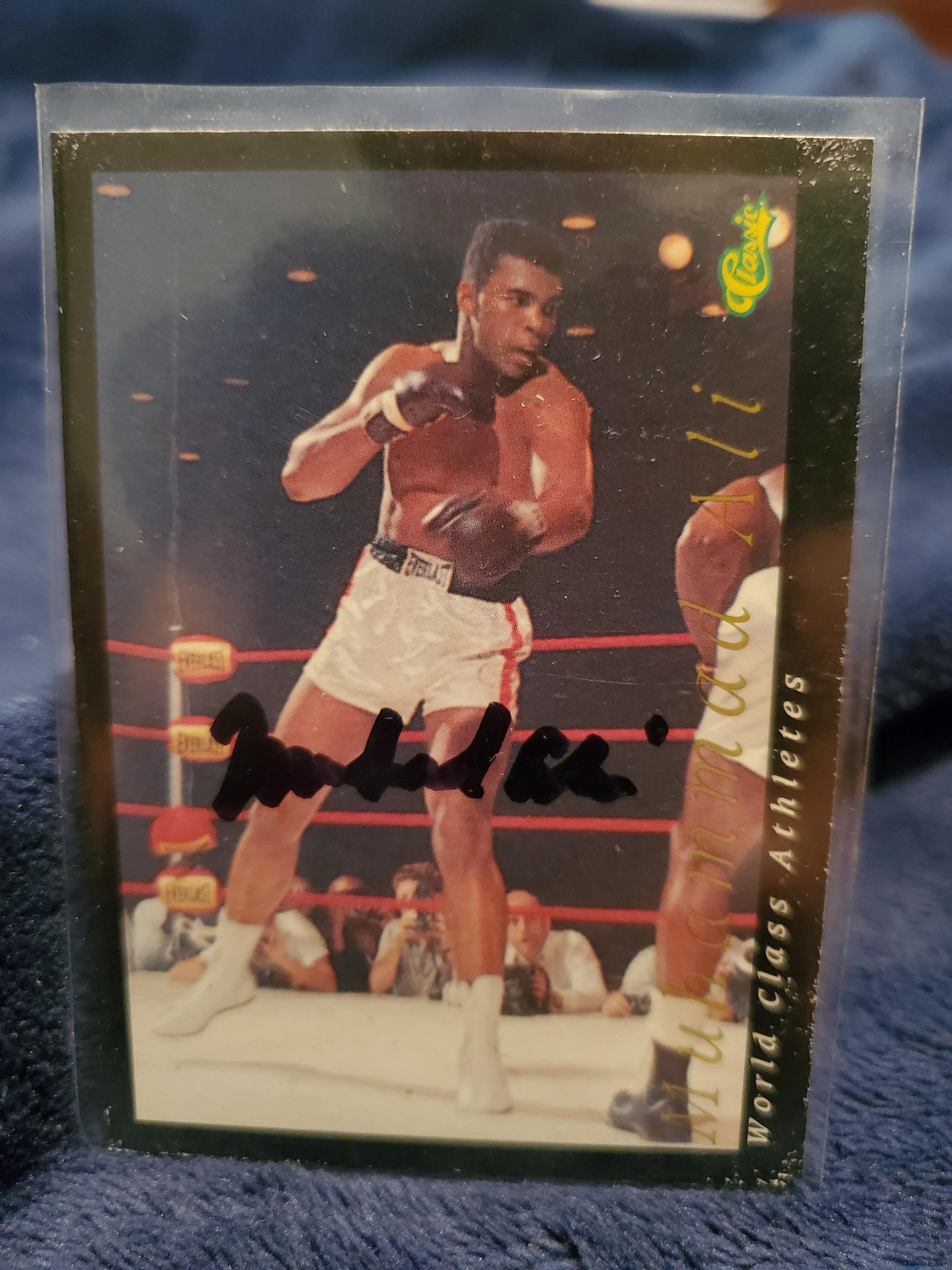 Muhammad Ali Authentic Hand Signed 1992 Classic Card Autographed