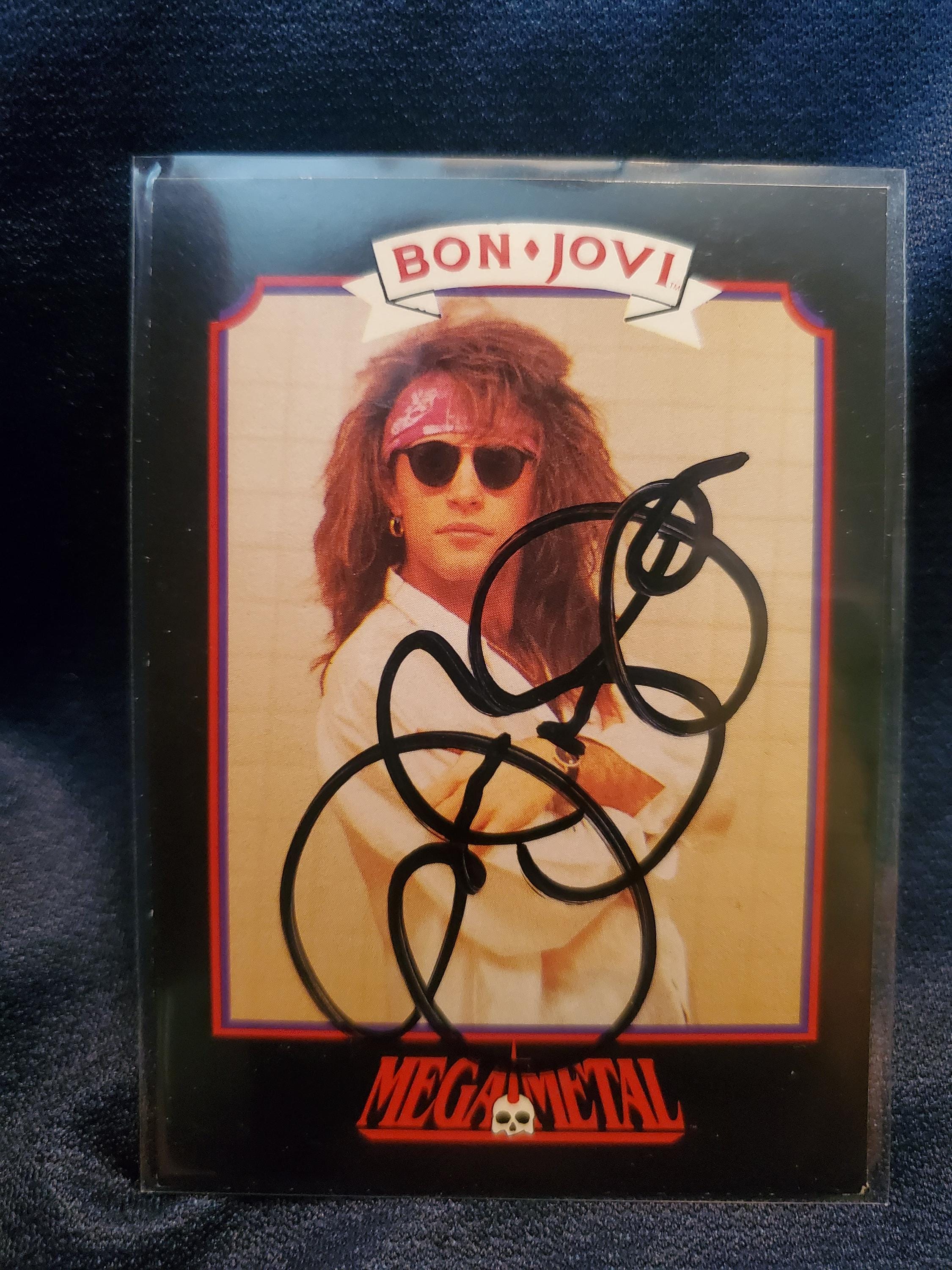 Bon Jovi Signed - Etsy