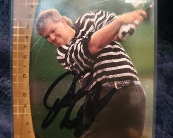 John Daly Authentic Hand Signed Upper Deck PGA Card Golf Hall Of Fame Autograph HOF Autographed Tuff PGA Champion