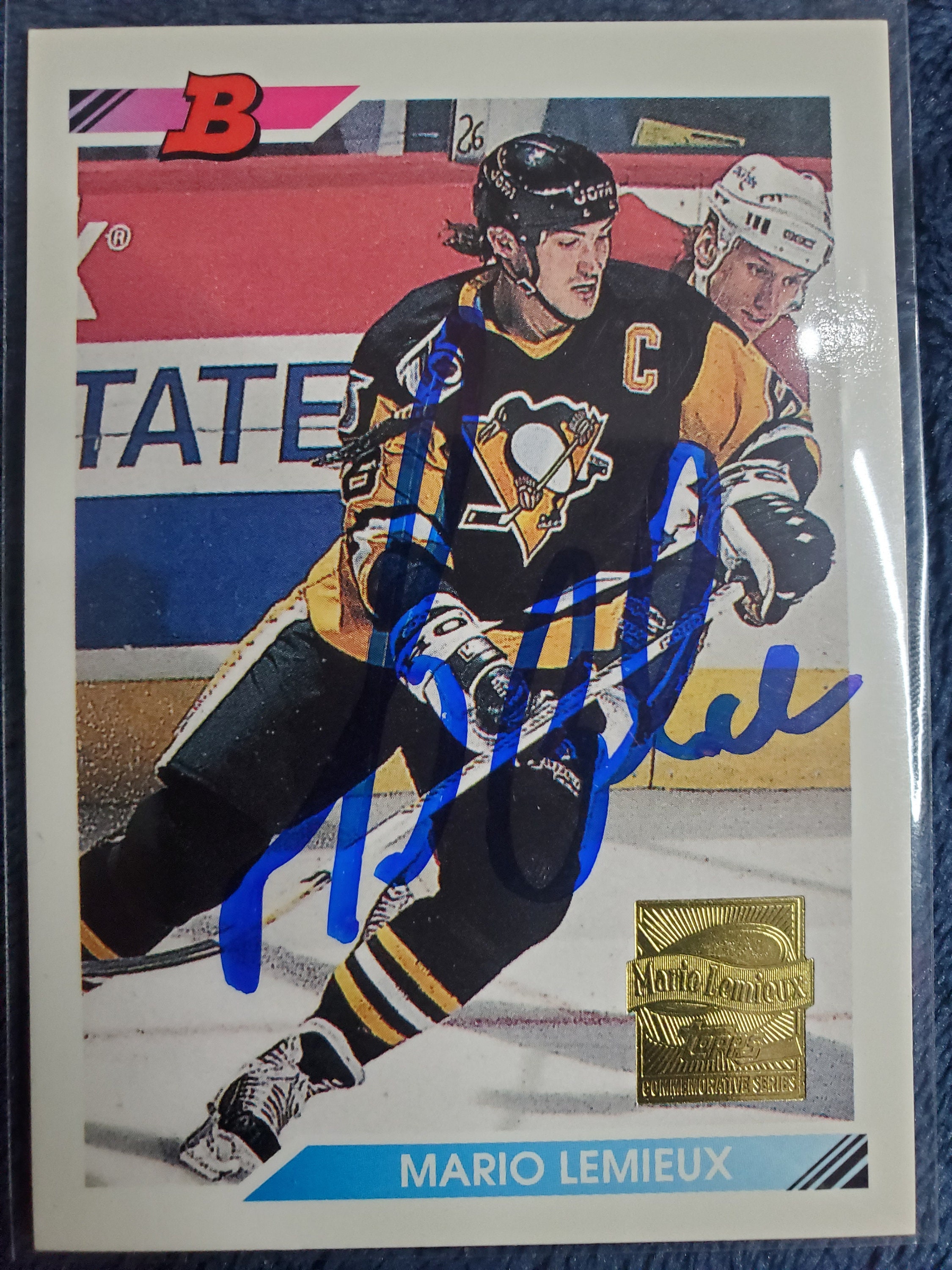 2001 Mario unpedicured Lemieux Hockey