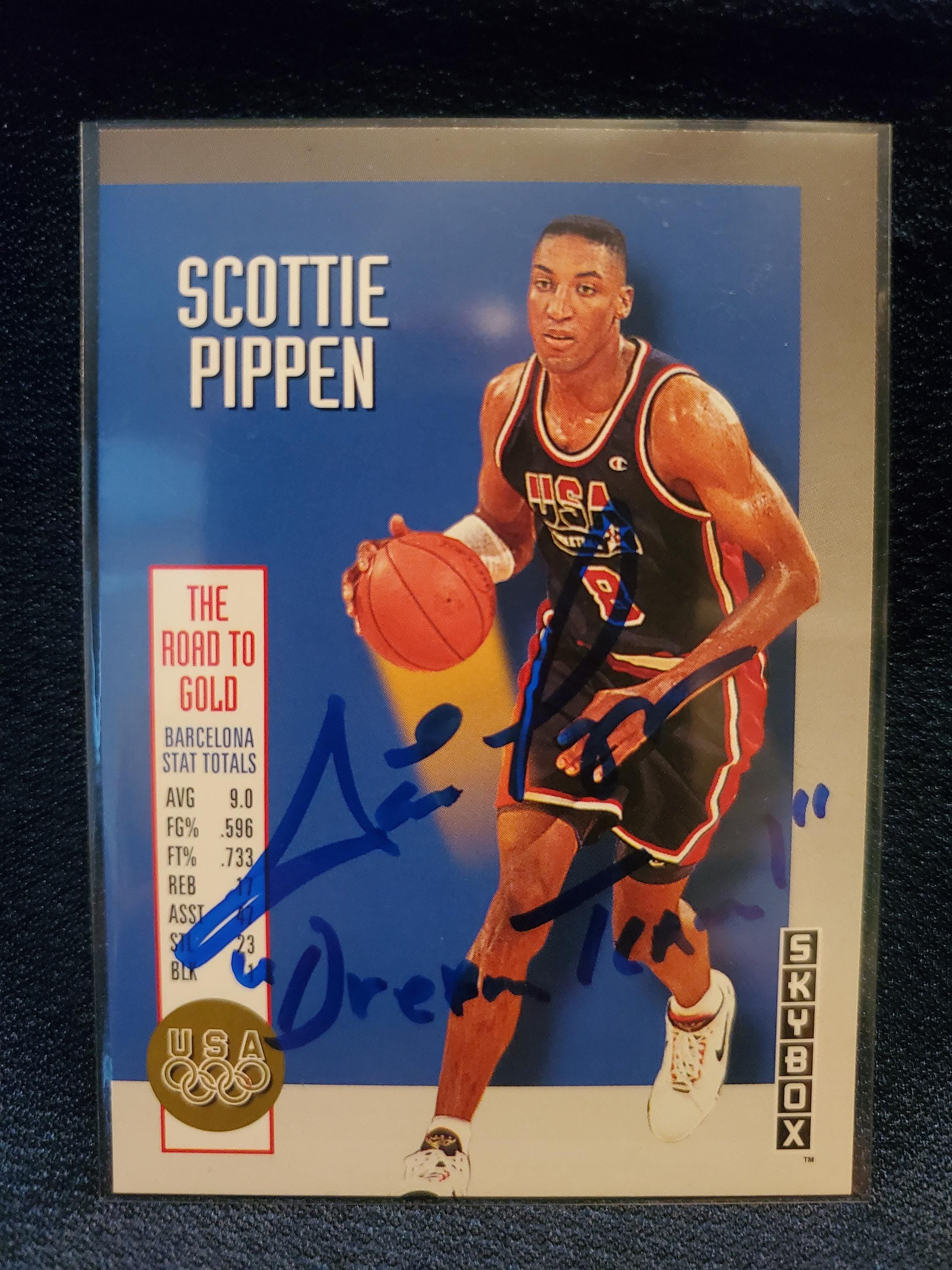 Scottie Pippen Autograph - Etsy