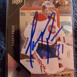 Carey Price Authentic Hand Signed 2011 Upper Deck SP Card Montreal Canadians Auto Autographed Hockey Future Hall Of Fame HOF